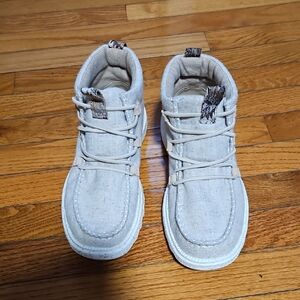 Hey Dude Beige Ankle Boots